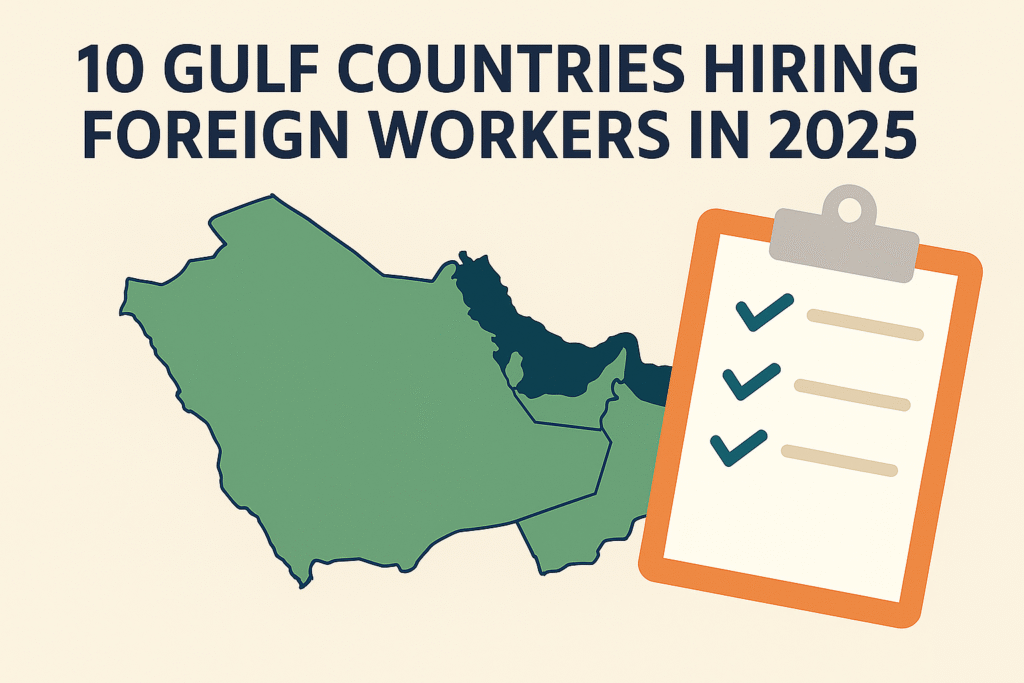 Gulf Countries Hiring Foreign Workers in 2025