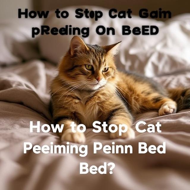 How To Stop Cat From Peeing On Bed